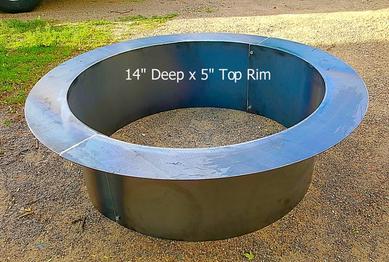 60 Inch Fire Pit Ring - Weston Stone Contemporary Stone Fire Pit Kit ...