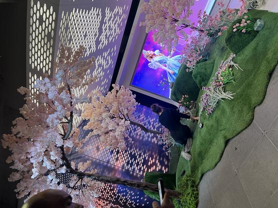 9'foot garden wedding tree #gardenwedding