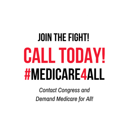 Click here to volunteer for #Medicare4All
