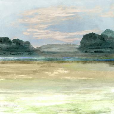#landscape art, #Dubois Art, #blue art, #coastal art, #abstract art, #geometric, #blue art, #wallart, #mountains, #water, #dubois art, #modern Art