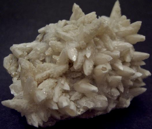 SW LW fluorescing CALCITE - Minerva No. 1 Mine (Ozark-Mahoning No. 1 Mine), Ozark-Mahoning Group, Cave-in-Rock Sub-District, Illinois - Kentucky Fluorspar District, Hardin County, Illinois, USA