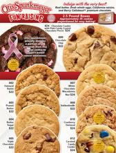 Otis Spunkmeyer Cookie Dough Fundraiser