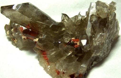 SMOKY QUARTZ - White Mountain Wilderness, Lincoln County, New Mexico, USA - ex Parker Minerals