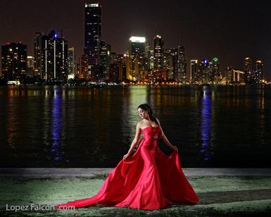 QUINCEANERA NIGHT SHOOTS QUINCE AT NIGHT PHOTOGRAPHY MIAMI