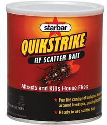 QuikStrike Fly Scatter Bait comes in 1 and 5 pound cans