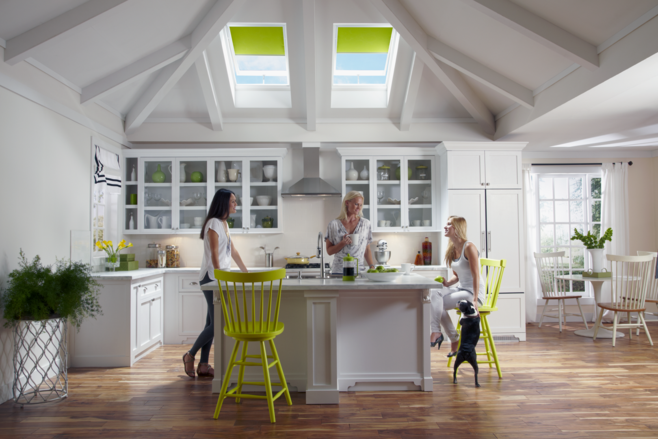 Velux Manual Fresh Air Skylights Raleigh Durham Chapel Hill