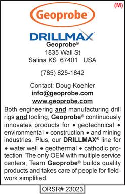 Geoprobe, DRILLMAX, Rigs