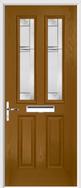 2 panel 2 square composite door regal corenet glass