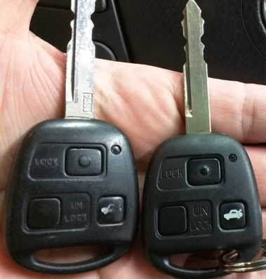 Lexus Re-shells and key repairs