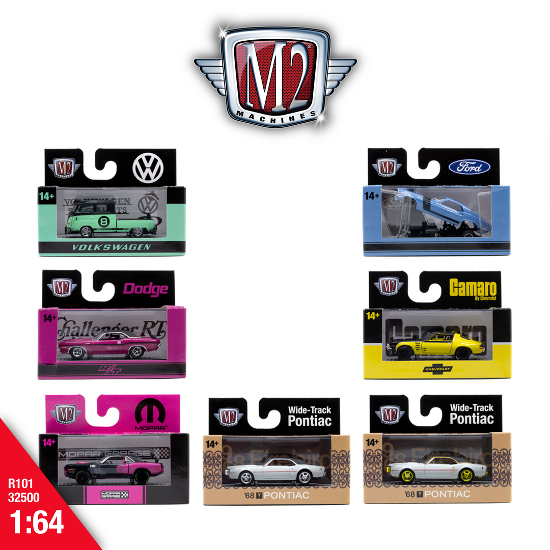 M2 Machines ミニカーコレクション 4点セット 予約 11228-131 M2マシーンズ 1/64 Drivers Release 131