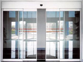 automatic bi-parting sliding door