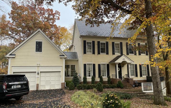 Hardie Siding Gaithersburg, MD Before