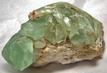 fluorescent FLUORITE on QUARTZ - closed locality - Wm. Wise Mine, New Hampshire
