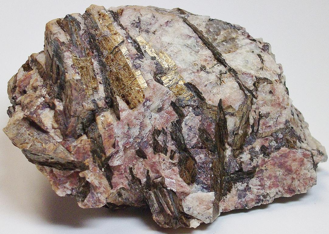 ASTROPHYLLITE blades - Hillside Park Claims, Colorado