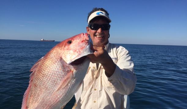 Red Snapper Fishing off the Mississippi Gulf Coast 