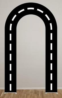 BIRTHDAY RACETRACK FABRIC COVER FOR RENT