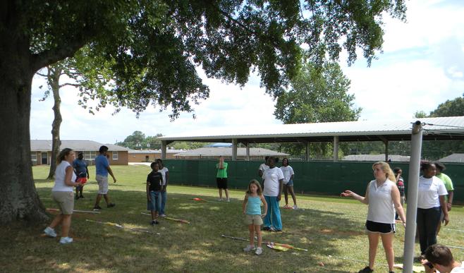 Flag and Dance Class sponsored by Spirit of Atlanta