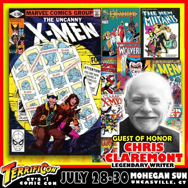 chris claremont at terrificon - Connecticut's one and only comic con