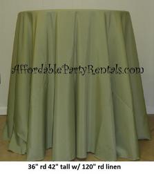 rental table rental chair rental linen