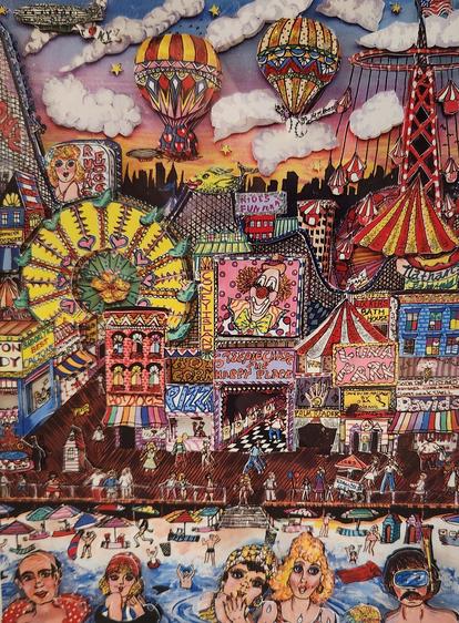 Charles Fazzino Coney Island