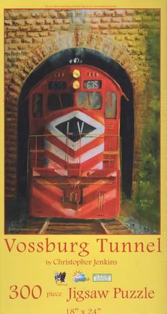 Lehigh Valley Railroad train picture puzzle
