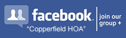 Join Copperfield HOA on Facebook