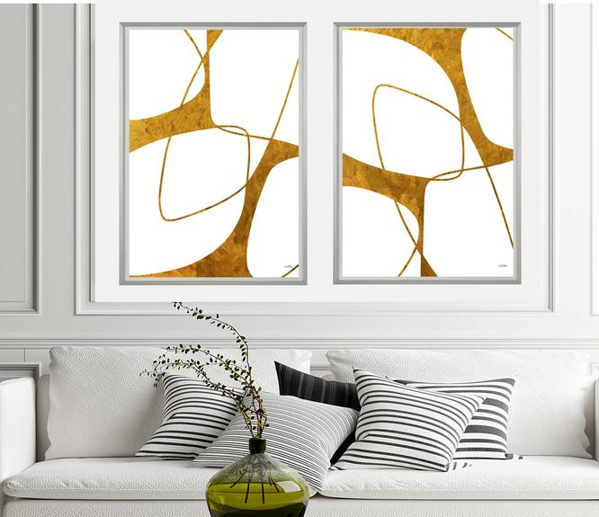 Gold Abstract Art, #Gold art, #abstract art, #Dubois Art