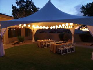 Party tent rentals near me online prices