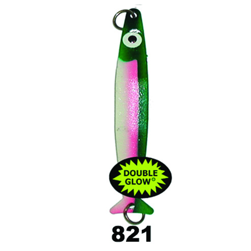 GOLD STAR SILVER HORDE COHO KILLER DOUBLE GLOW GLOW/GREEN (B2A420A