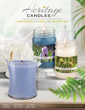 Heritage Candles Earth Candles Fundraising Brochure
