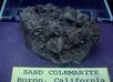 fluorescing COLEMANITE crystals - Boron, Kramer District, Kern County, California, USA - ex Dottie Smith - for sale