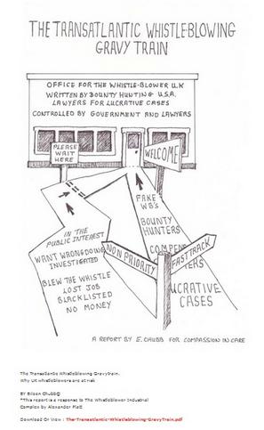 The Transatlantic Whistleblowing Gravy Train