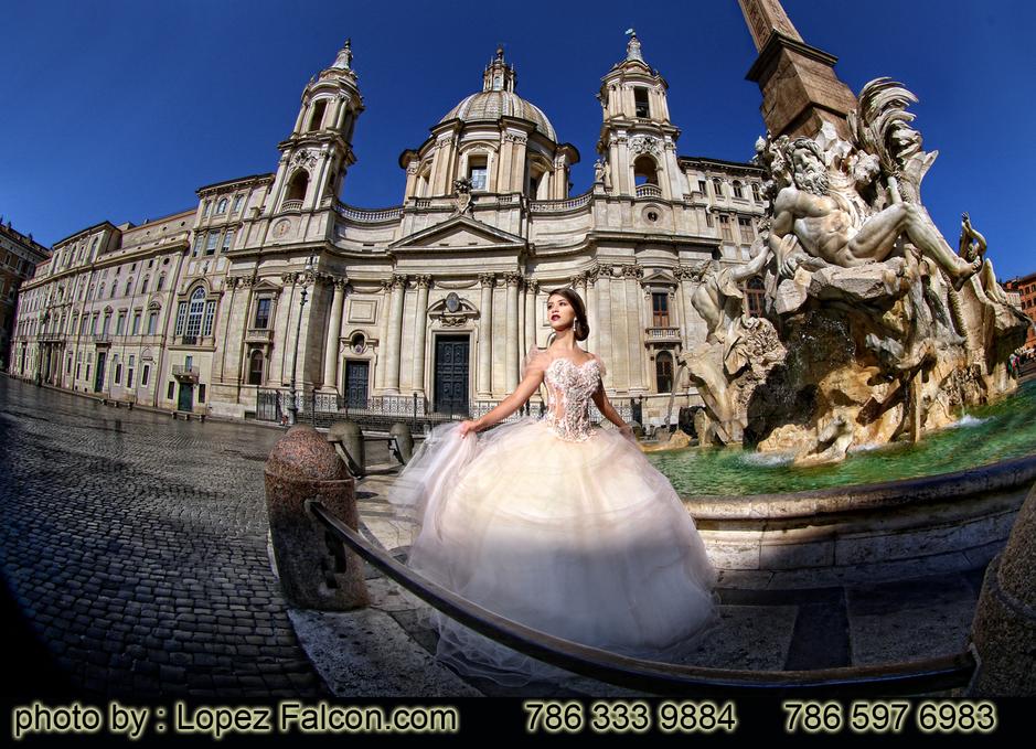 QUINCES IN ROME ITALY LOPEZ FALCON