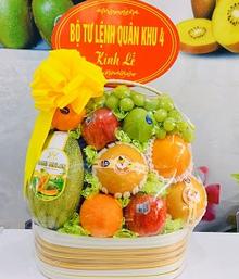 Giỏ hoa quả nhập khẩu Hà Nội tháng 12