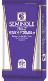 Seminole Senior Mix formulated to meet the special needs of older horses. 50 pounds