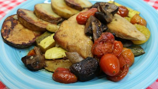 Balsamic Chicken Sheet Pan Dinner Recipe, Noreen's Kitchen