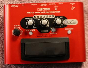 Boss Vocal Harmonist VE-2 - $199.99