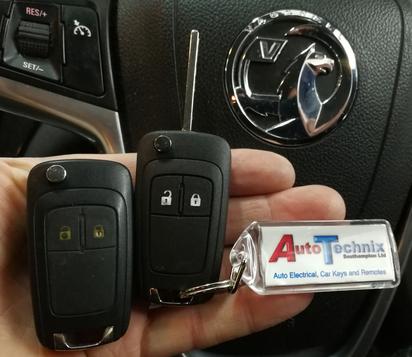 Vauxhall Insignia & Astra replacement remote flip key