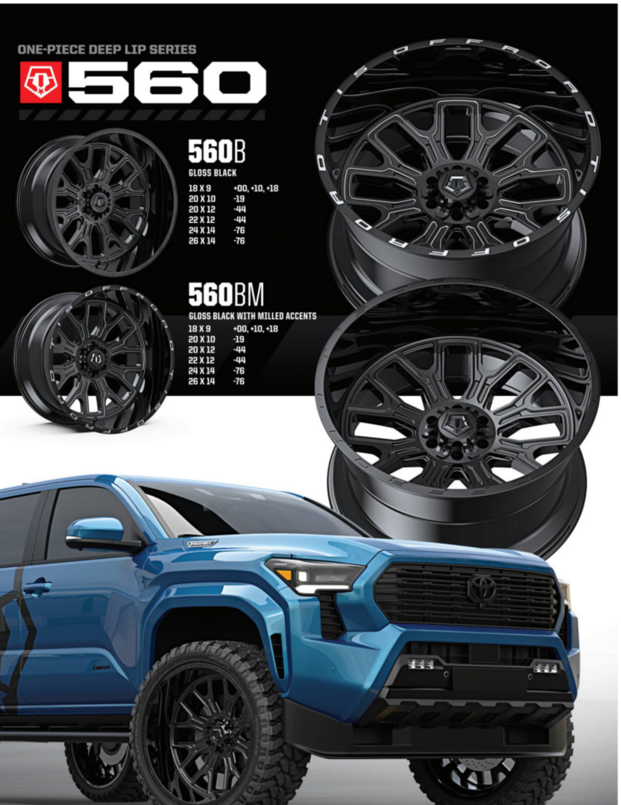 Toyota Tundra rims and tires for sale near me in Akron, Ohio.