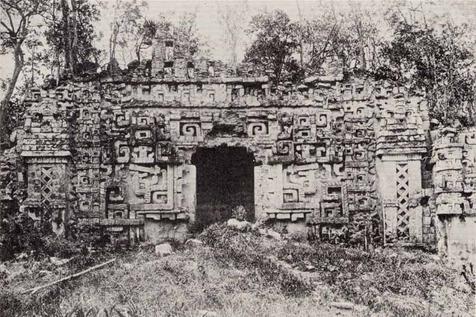 old photo archaeological zone hochob teobert Maler 1887