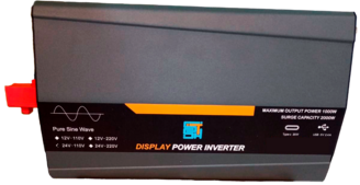 Inversor/Convertidor solar de corriente de onda senoidal pura