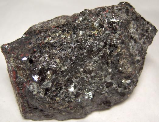 SPHALERITE, PYRITE, HEMATITE, MAGNETITE - ZCA West Pierrepont Mine, West Pierrepont, St. Lawrence County, New York, USA
