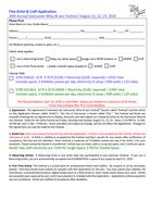 2026 Fine Art & Craft Application