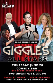 GirlPlay Toronto Pride 2018 Comedy Show