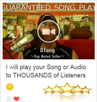Guaranteed Song Play & Promotion