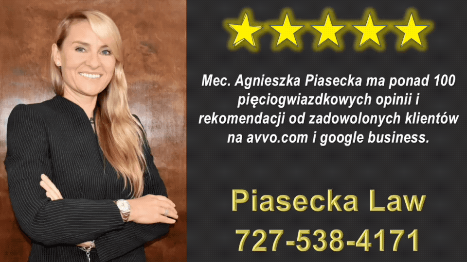 Polski, Adwokat, Prawnik, USA, Agnieszka, Aga, Piasecka, Reviews