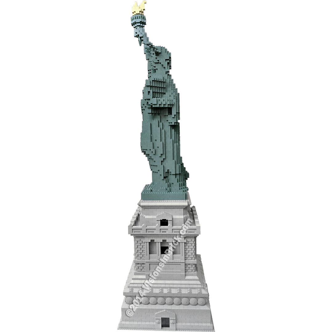 Statue of Liberty Pedestal Visions in Brick