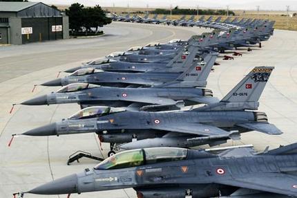 Turkish F16 fleet