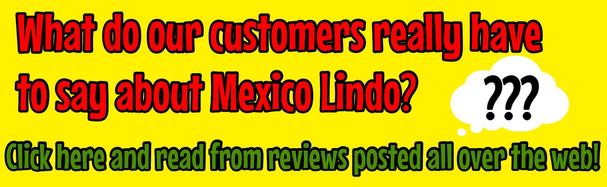 Mexico Lindo Customer Reviews