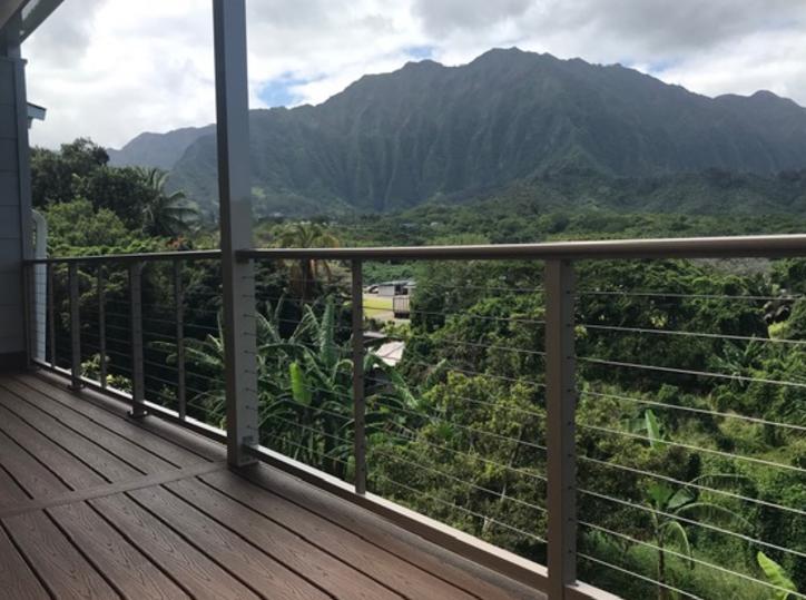 Aluminum Railing System Hawaii,Cable railing Hawaii, Aluminum Cable railing Oahu, Cable railing Honolulu, cable railing